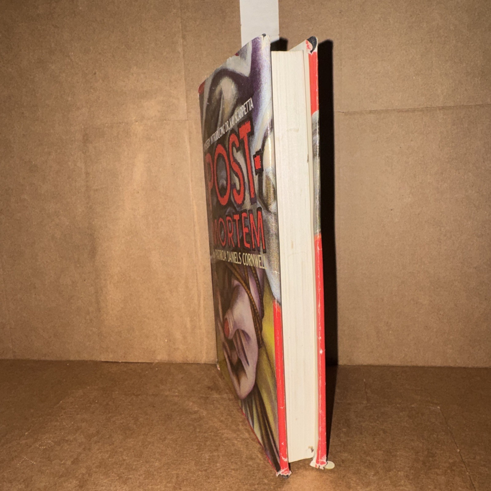 Postmortem Patricia Daniels Cornwell 1990 HC First Edition Kay Scarpetta