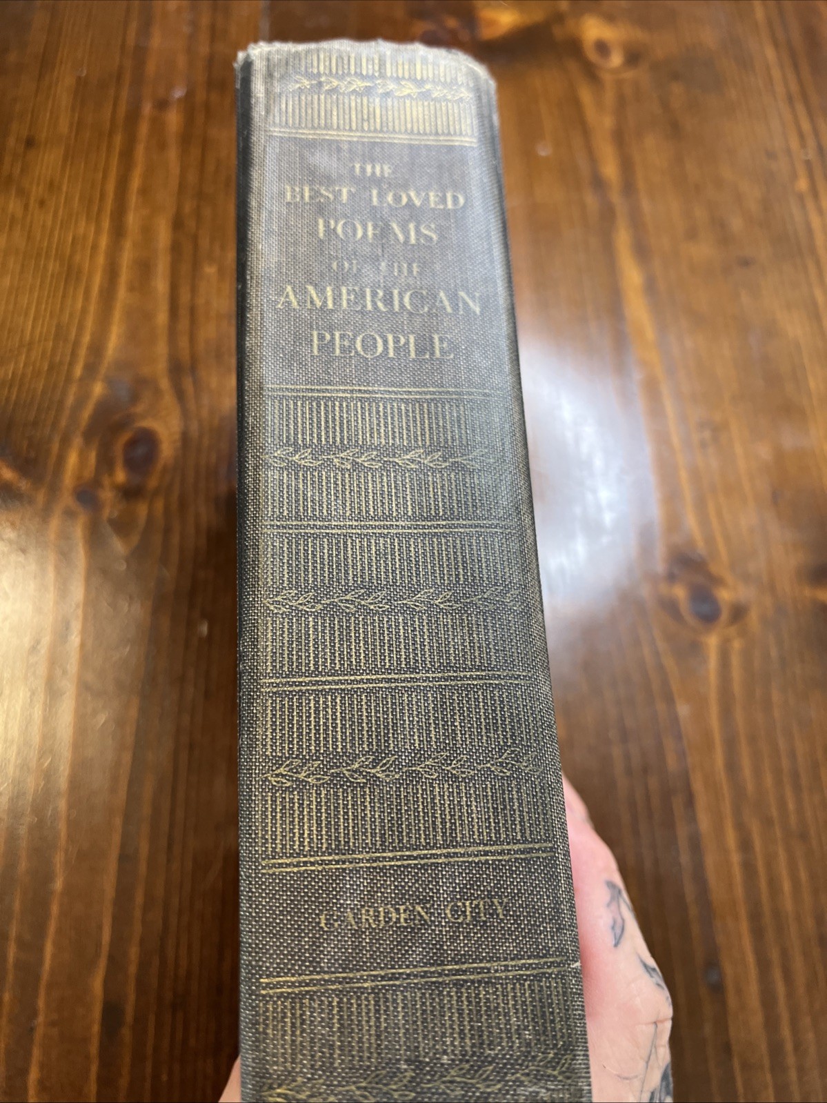 Best Loved Poems of the American People by Hazel Felleman (1936, Hardcover)