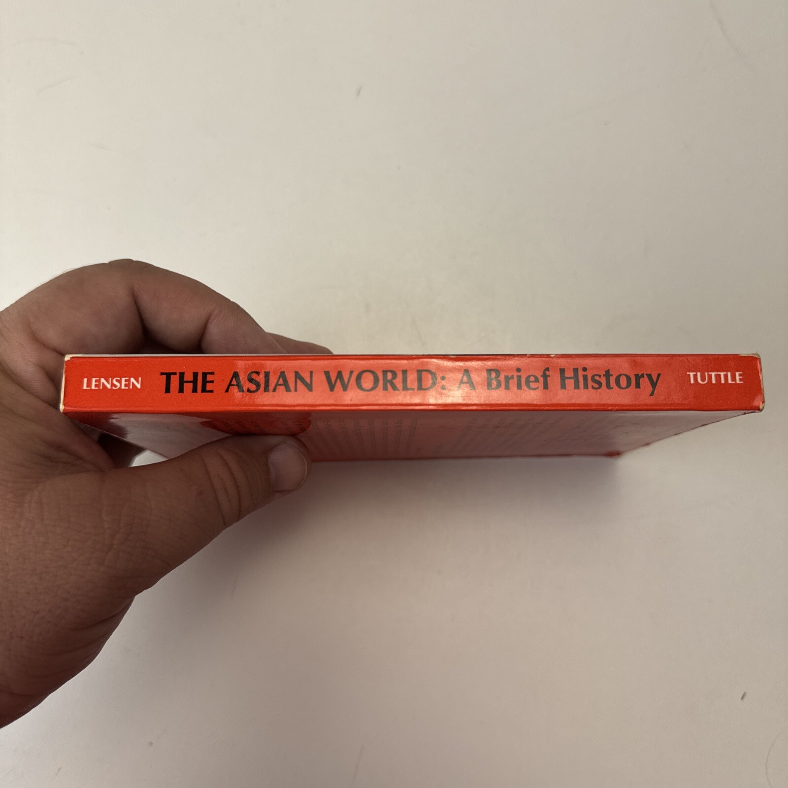 The Asian World A Brief History George Lensen 1966 Paperback