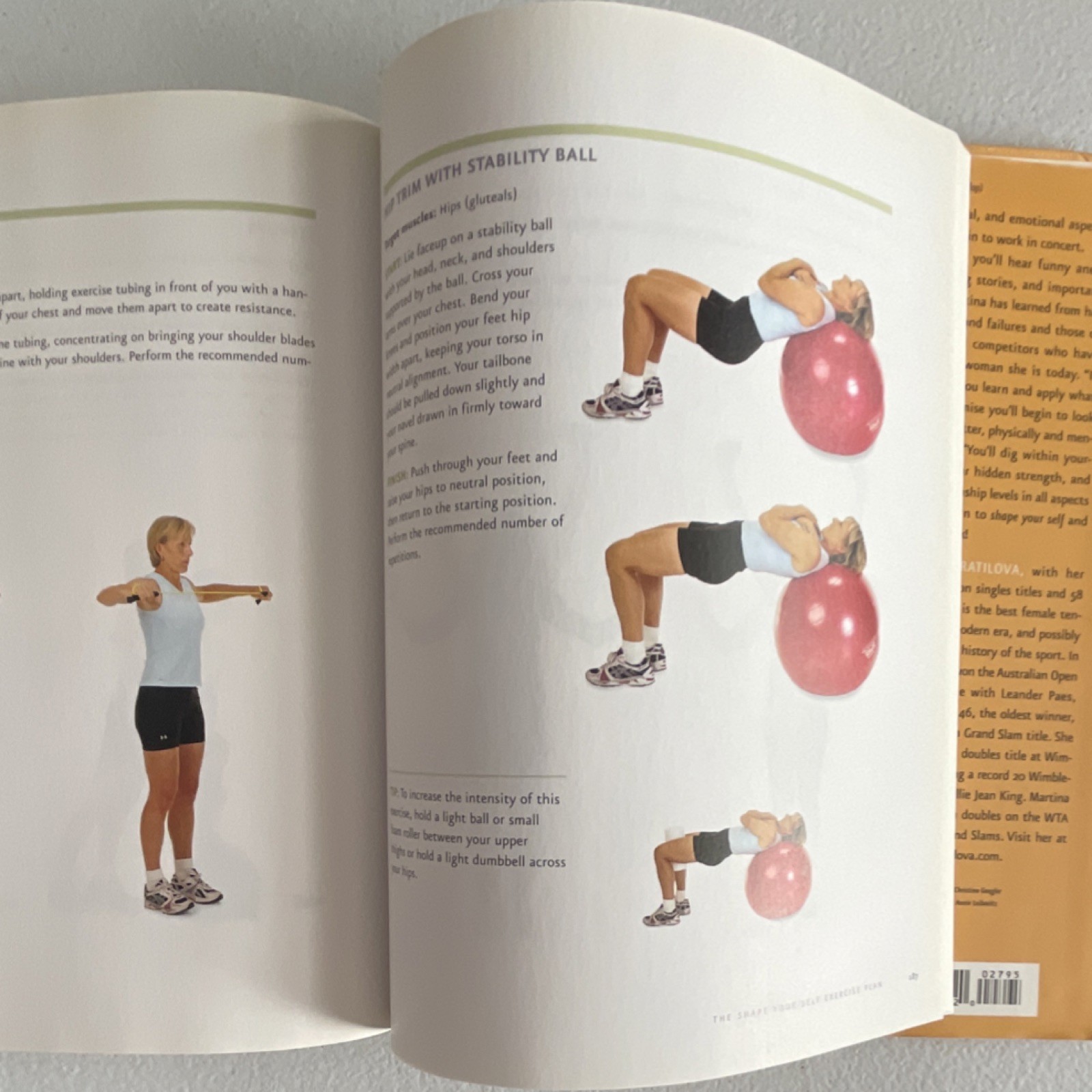 Health Fitness. Shape Your Self. Signed Martina Navratilova. Hardcovet 2006