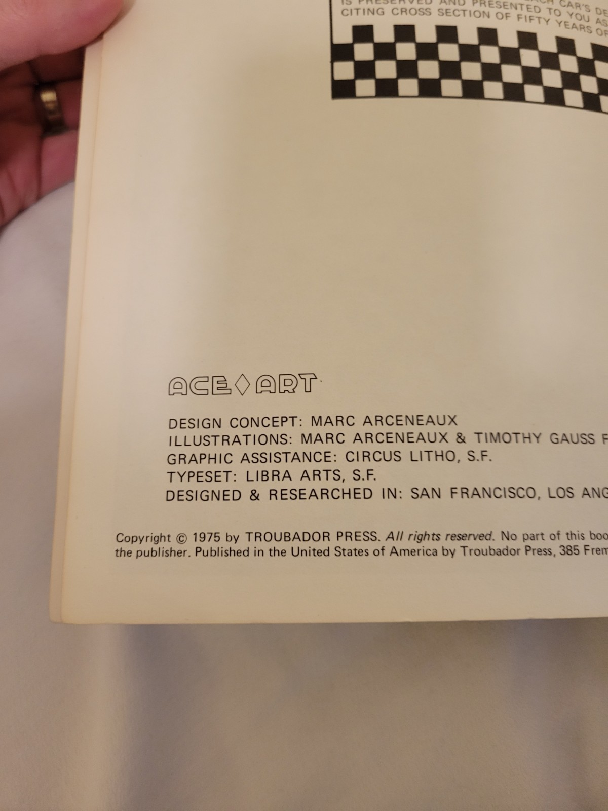 50 Years Of Cars To Color Fold Display Vintage Cut Out Book 1975 Uncut Pages