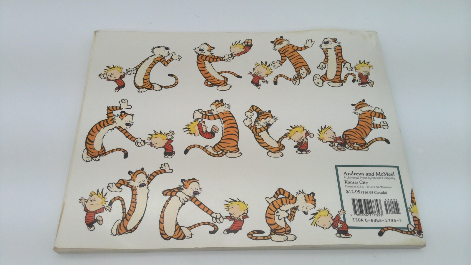Calvin and Hobbes Collection Lot of 10 Books Bill Watterson Comic Strip Cartoon