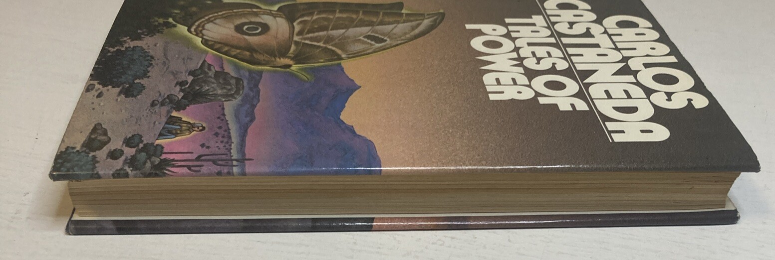 Takes Of Power Hardcover Book 1st Edition By Carlos Castaneda With Dust Jacket