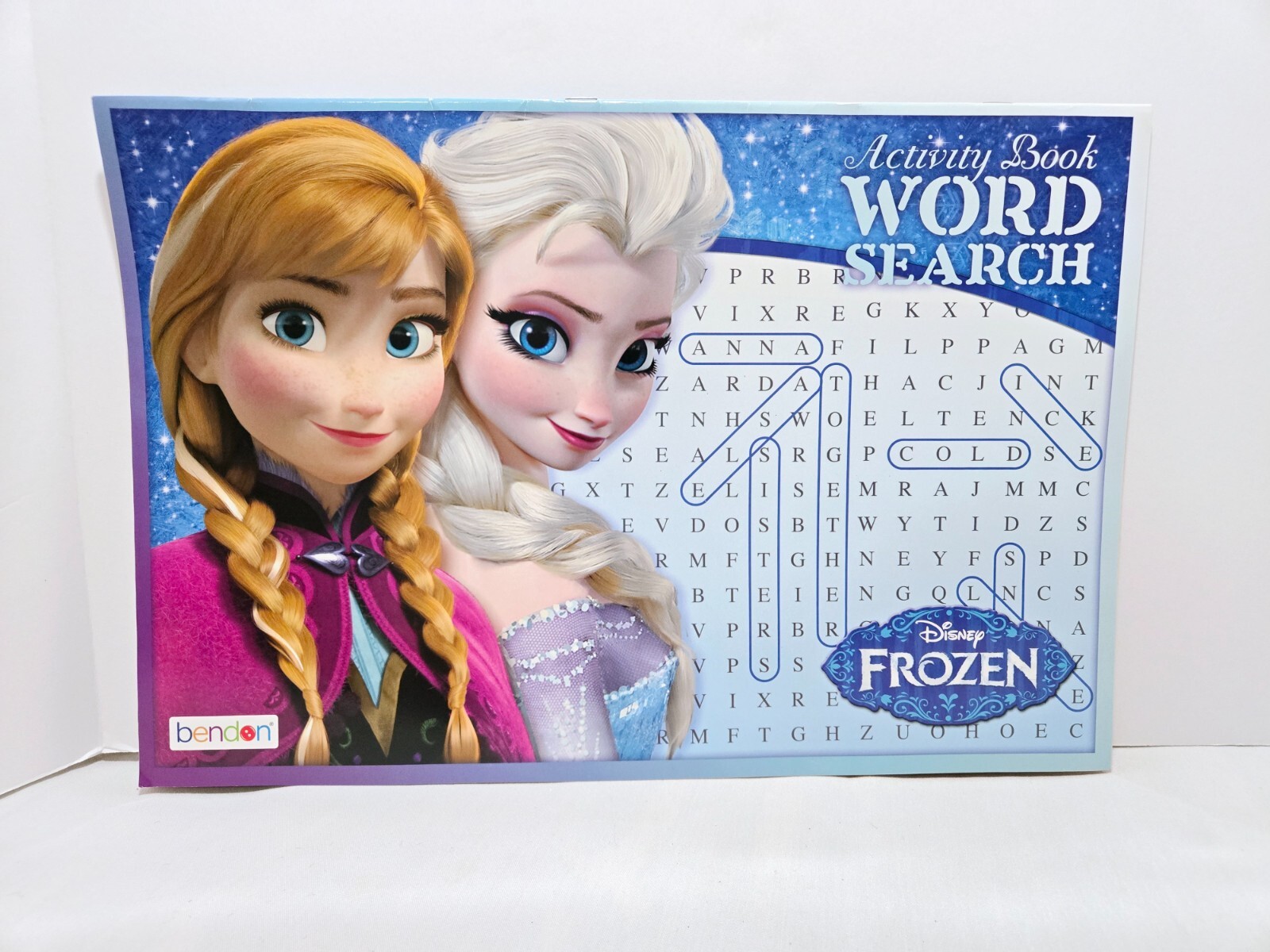 Frozen Giant Disney Activity Book Word Search Paper Pack 24 Pages 16″ x 10.5″