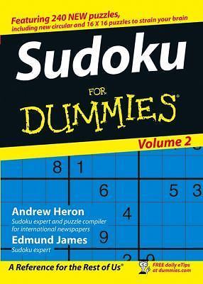 Sudoku for Dummies – paperback, Andrew Heron, 0470026510
