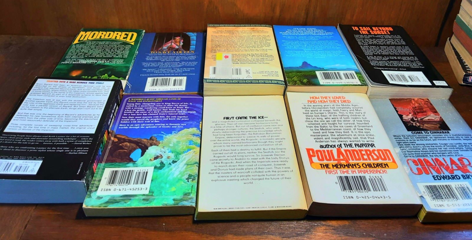 Wholesale Lot 70 Misc Vintage Sci-Fi/Fantasy Paperback Books Poul Anderson More