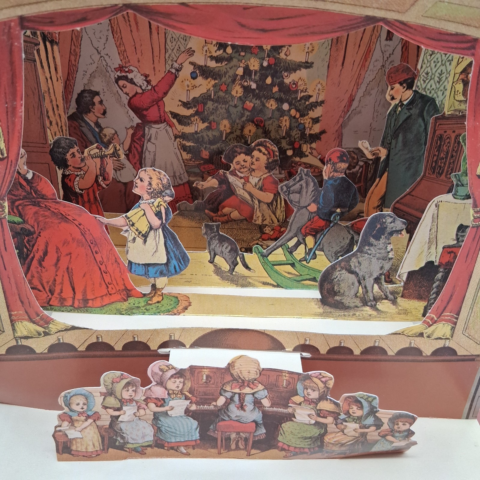 The Children’s Theatre A Reproduction of Antique Pop-Up Franz Bonn Kestrel 1981