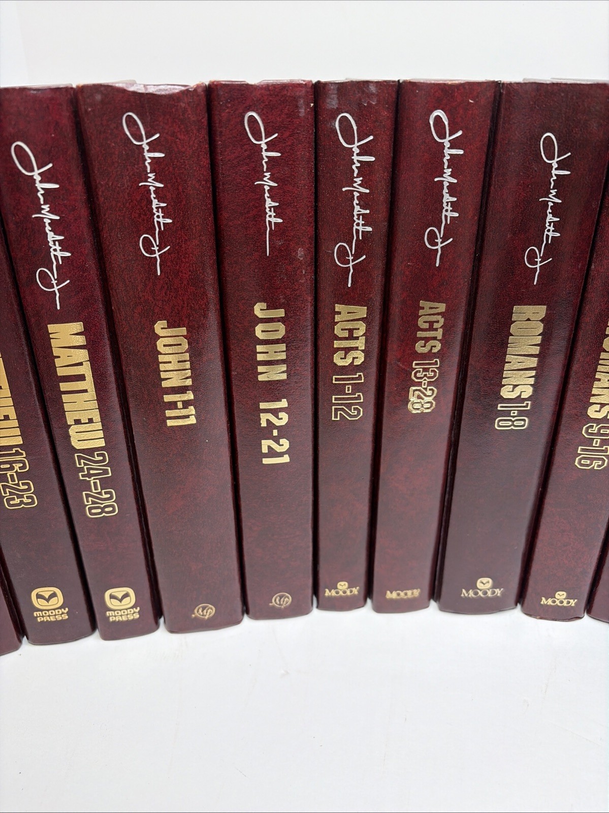 John MacArthur New Testament Commentary Set – 20 Volumes – NICE!