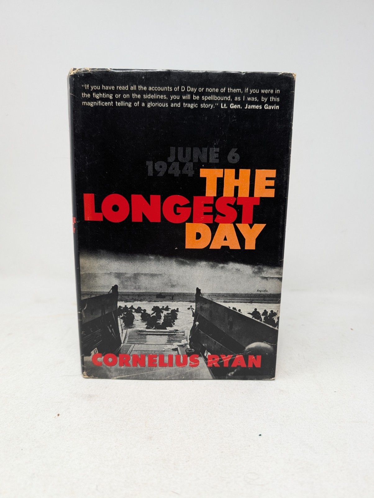 RARE! The Longest Day by Cornelius Ryan (1959, Hardcover) HC w/JACKET