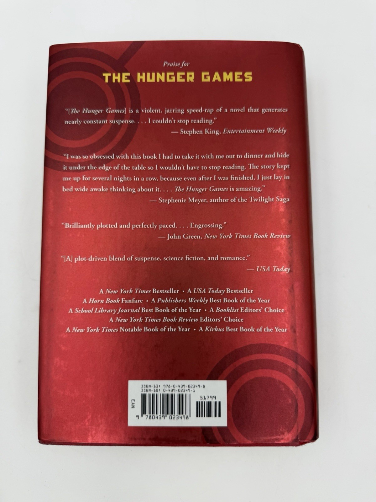 Catching Fire by Suzanne Collins 1st Edition First Printing 2009 HC Very Good