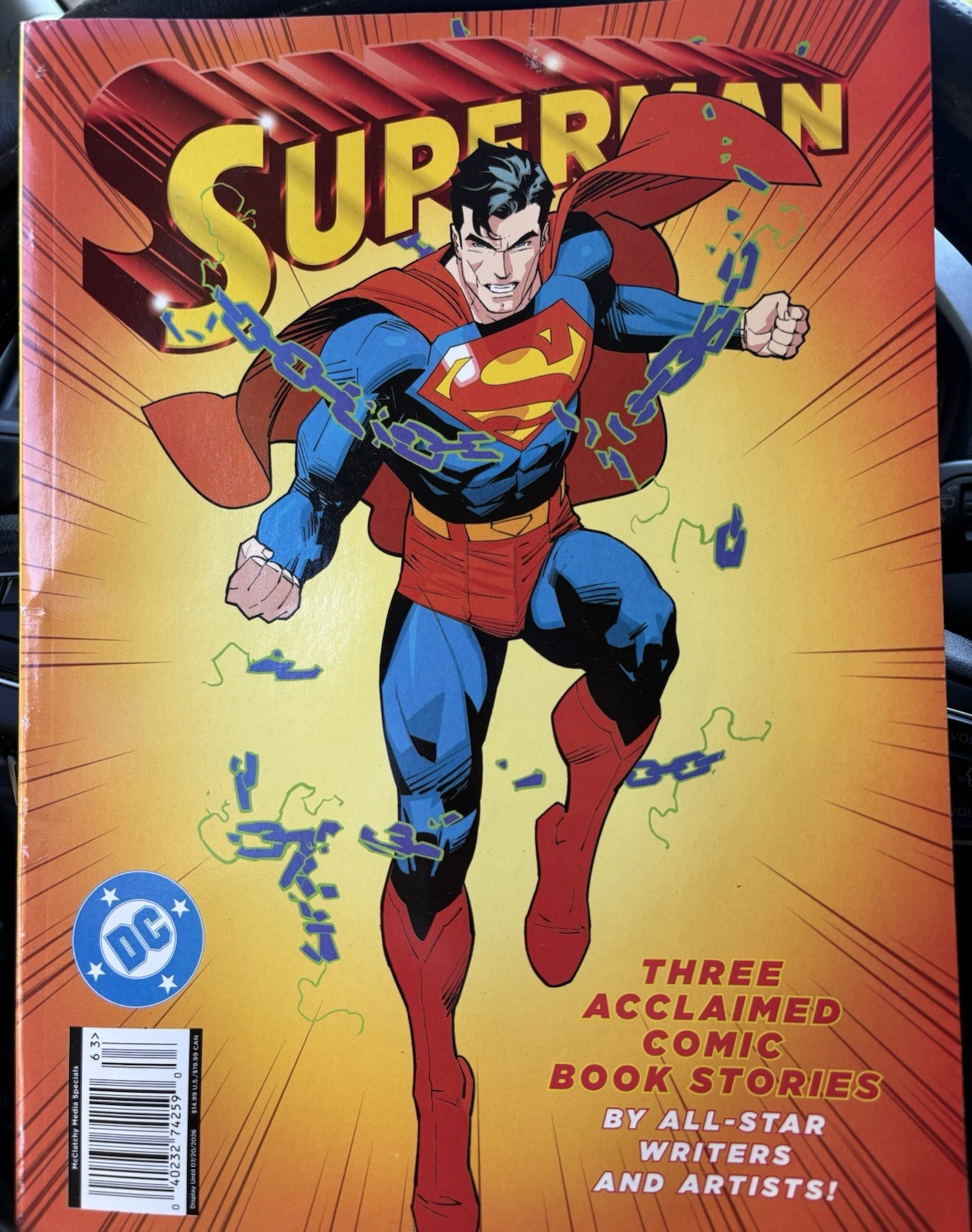 Superman Magazine 2026 ~ Three Acclaimed Comic Book Stories by DC Comics