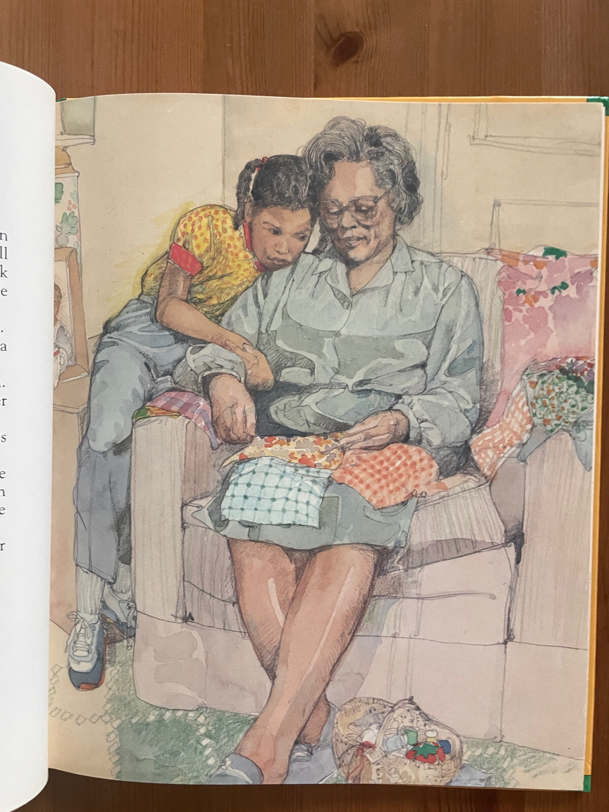 The Patchwork Quilt by Valerie Flournoy & Jerry Pinkney 1st Edition 1985 HB RARE
