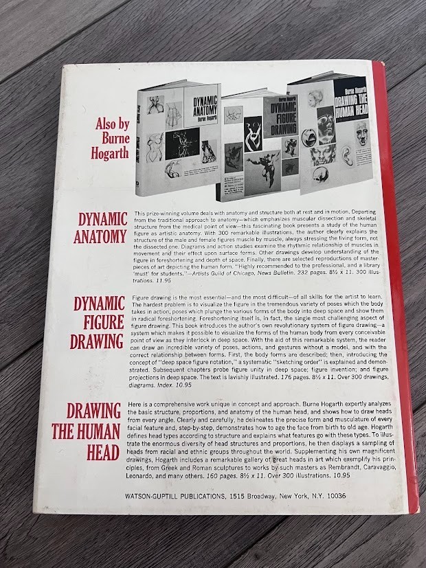 Drawing Dynamic Hands by Burne Hogarth (1977, Hardcover)