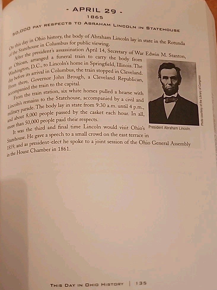 This Day in Ohio History by Rebecca Goodman and B Brunsman (2005, Tr Pb)