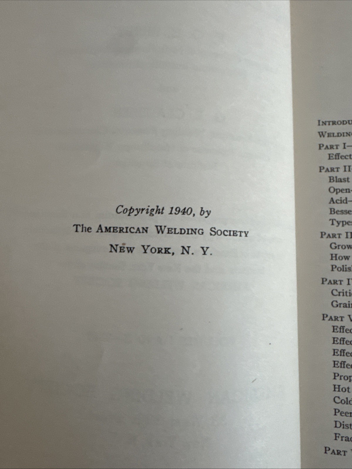 Welding Metallurgy – American Welding Society ~ O.H. Henry ~ Vtg 1940 Vol I & II