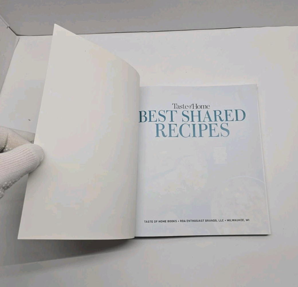 Taste of Home Best Shared Recipes 2026 Paperback 239 Most-Loved Dishes Cookbook