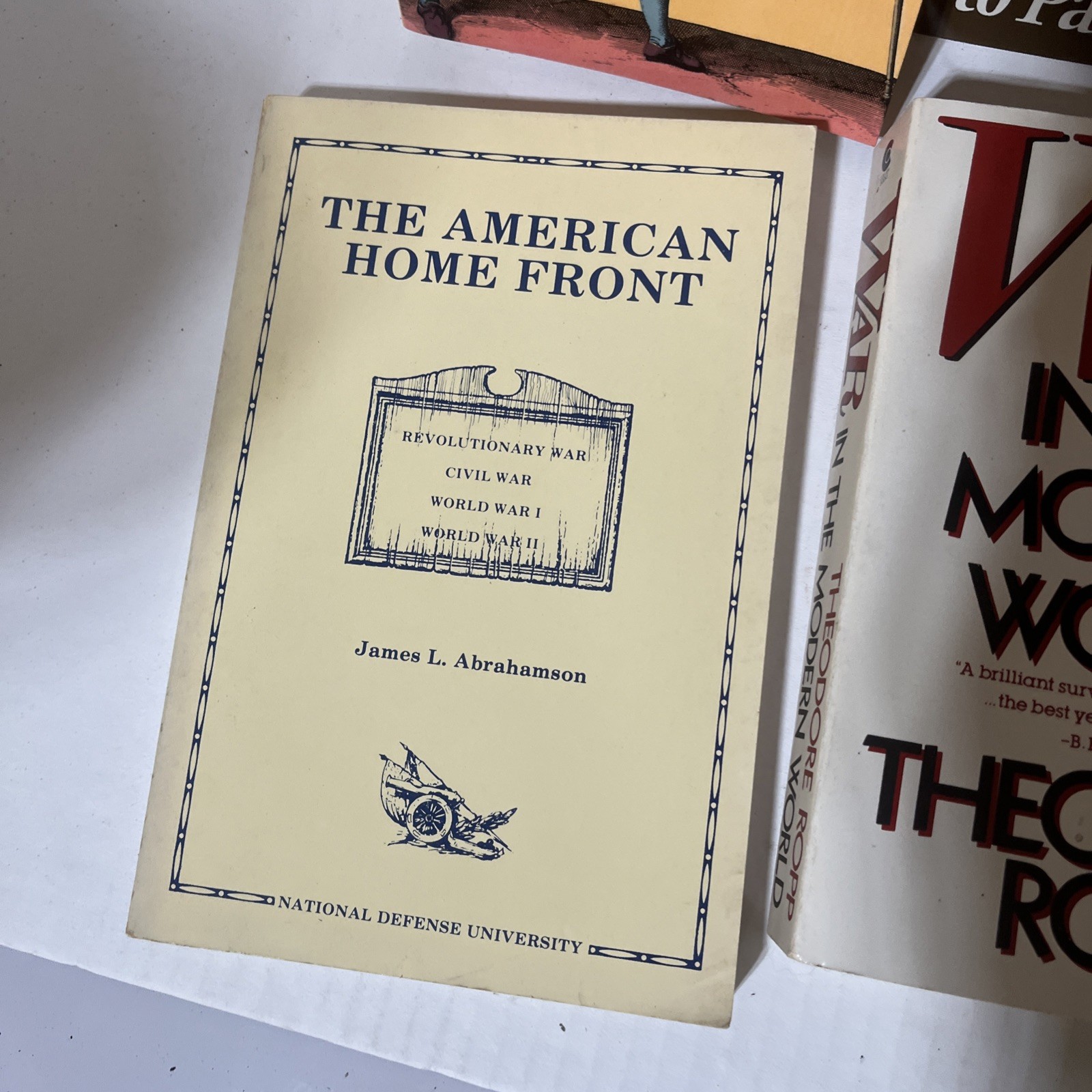 Lot Of Six Vtg War Books Varied Subjects