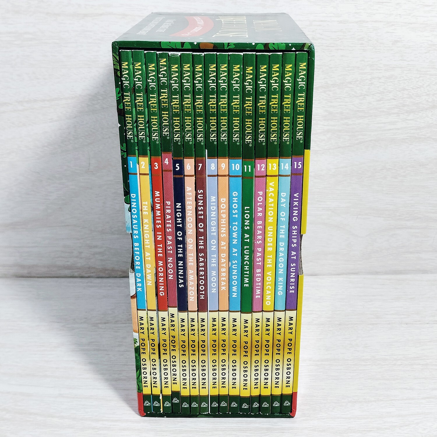 Magic Tree House Books 1-15 Complete Box Set Collection #1 PB Mary Pope Osborne