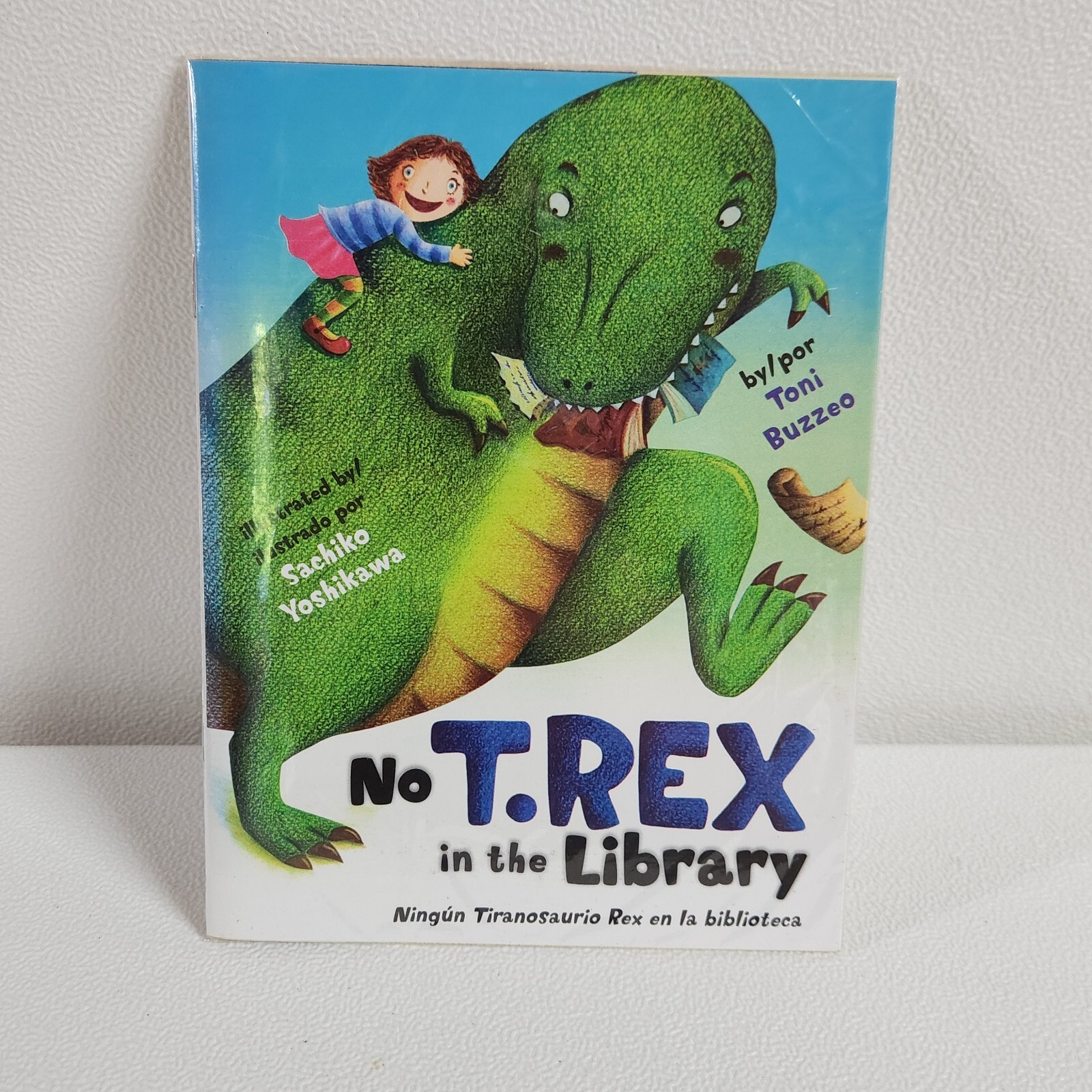 No T. Rex in the Library by Toni Buzzeo Compliments of Cheerios softcover Sealed