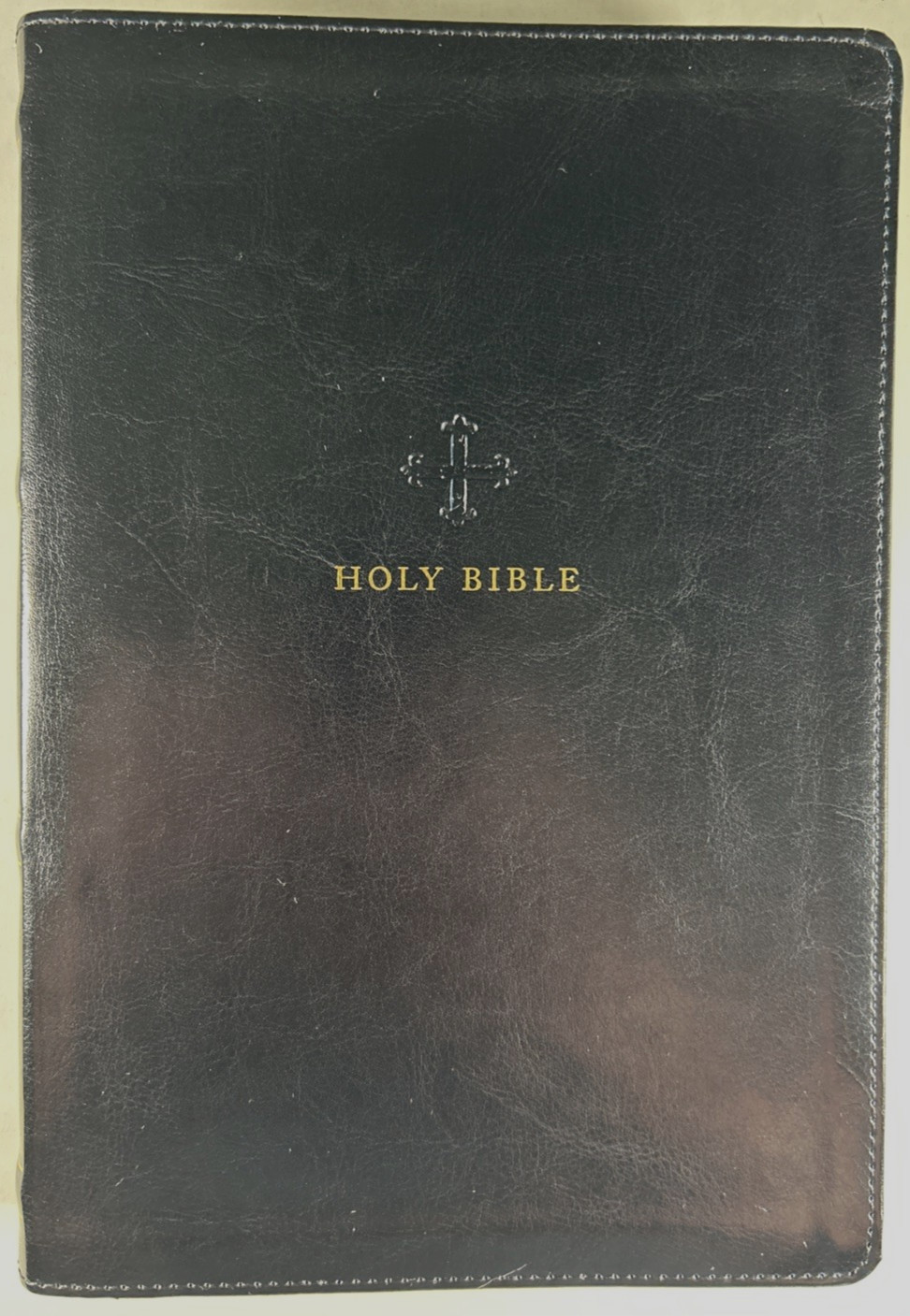 NRSV Catholic Bible Large Print Bible Black Leathersoft Catholic Bible Press VG