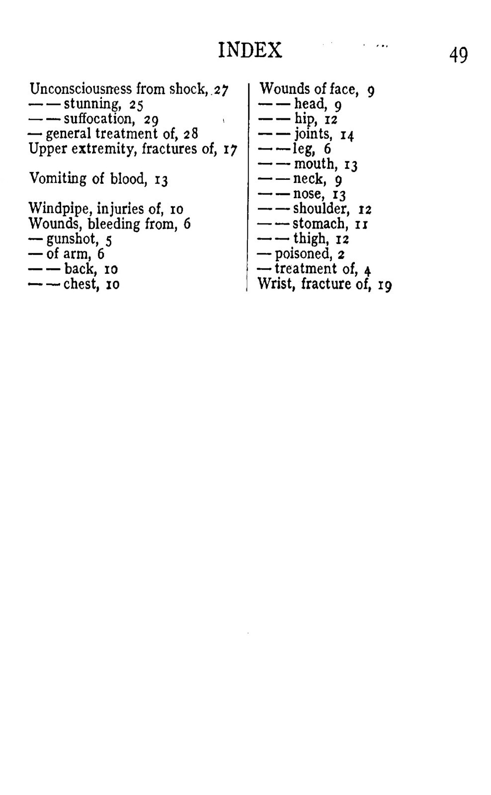 First Aid For The Trenches “1917” 92 Pages