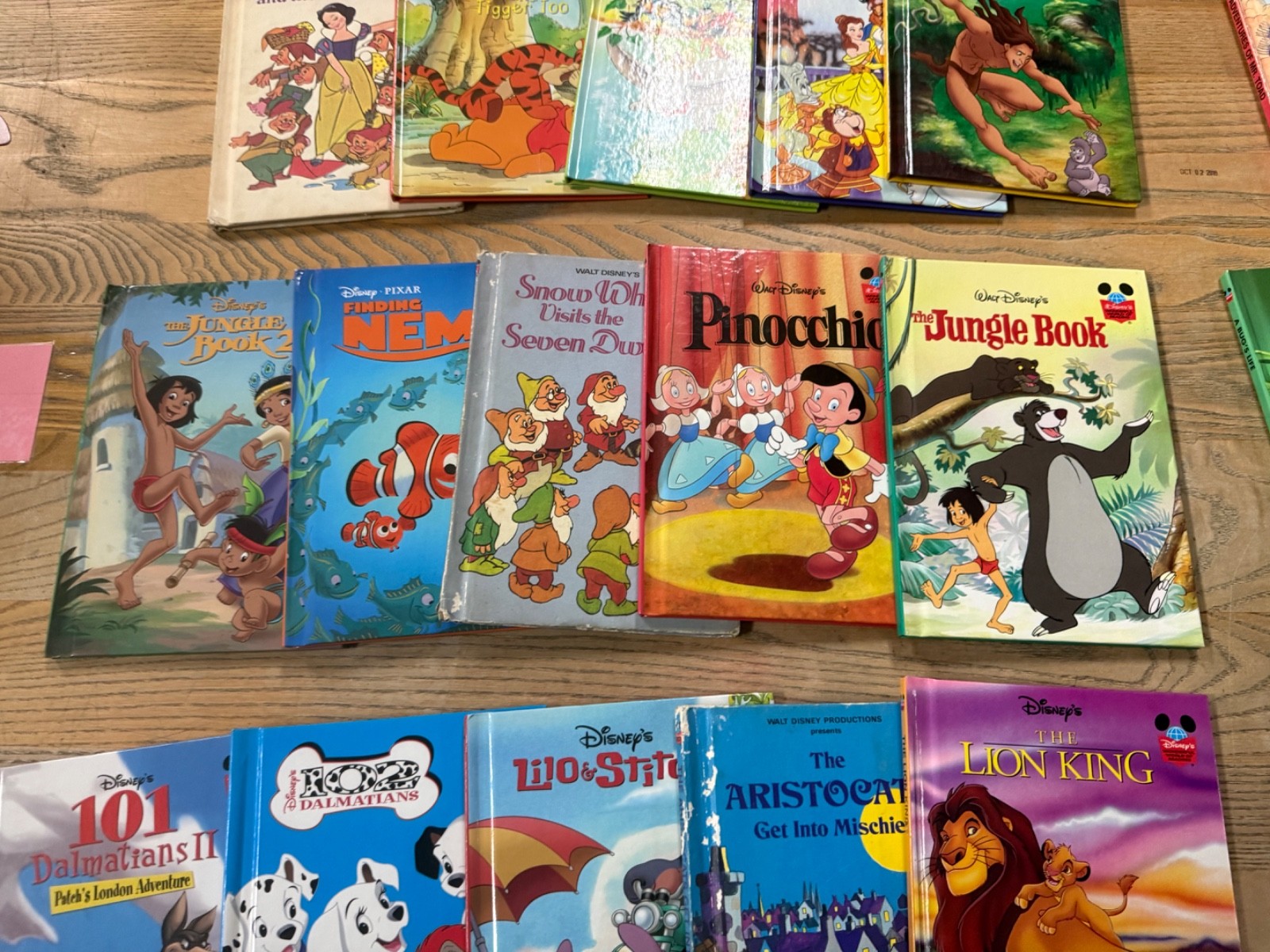 Lot of 33 Disney’s Wonderful World of Reading Hardcover Children’s Books