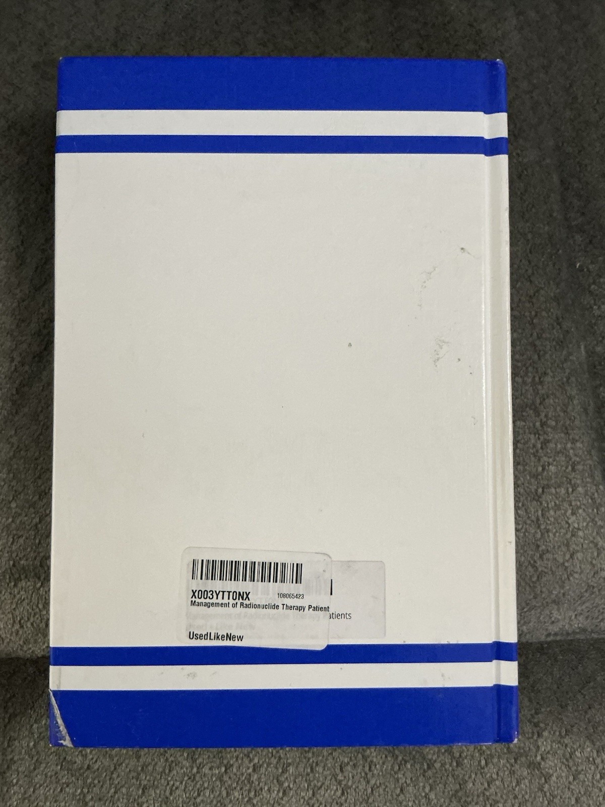 NCRP Report No. 155, Management Of Radionuclide Therapy Patients, Hardcover