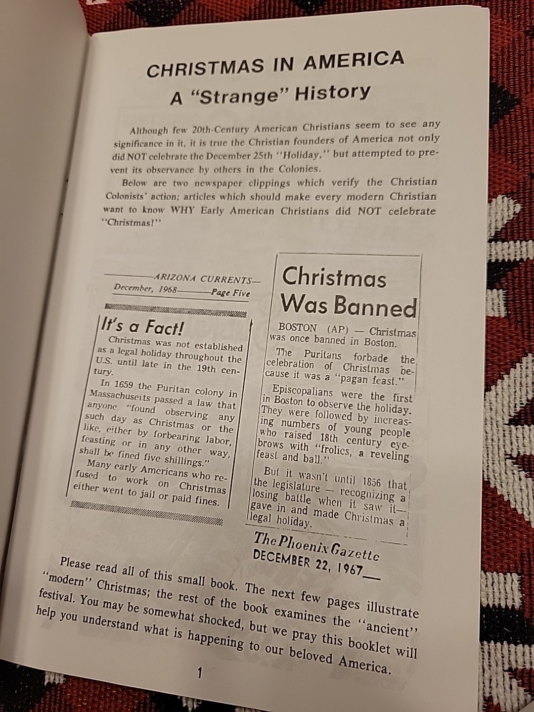 Is Christmas Christian? By Sheldon Emry Booklet