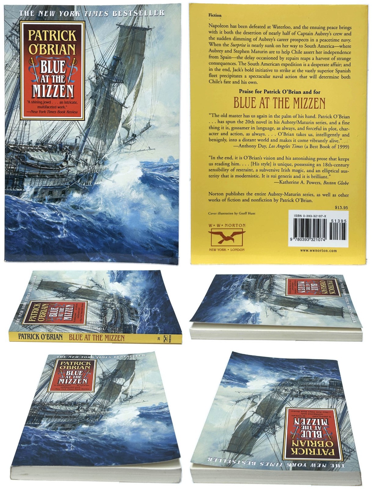 Complete Set of 20 AUBREY/MATURIN MASTER & COMMANDER by Patrick O’Brian tpb