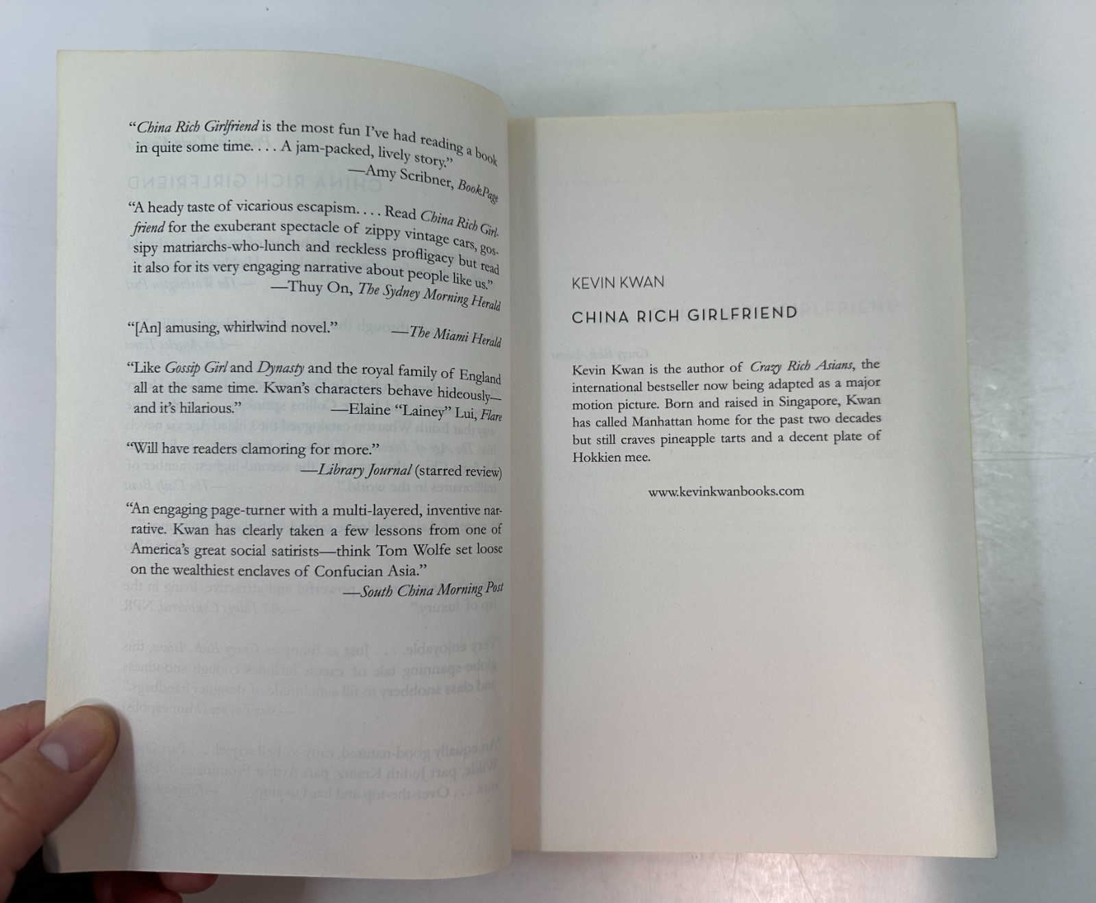 China Rich Girlfriend by Kevin Kwan (2016, Trade Paperback)