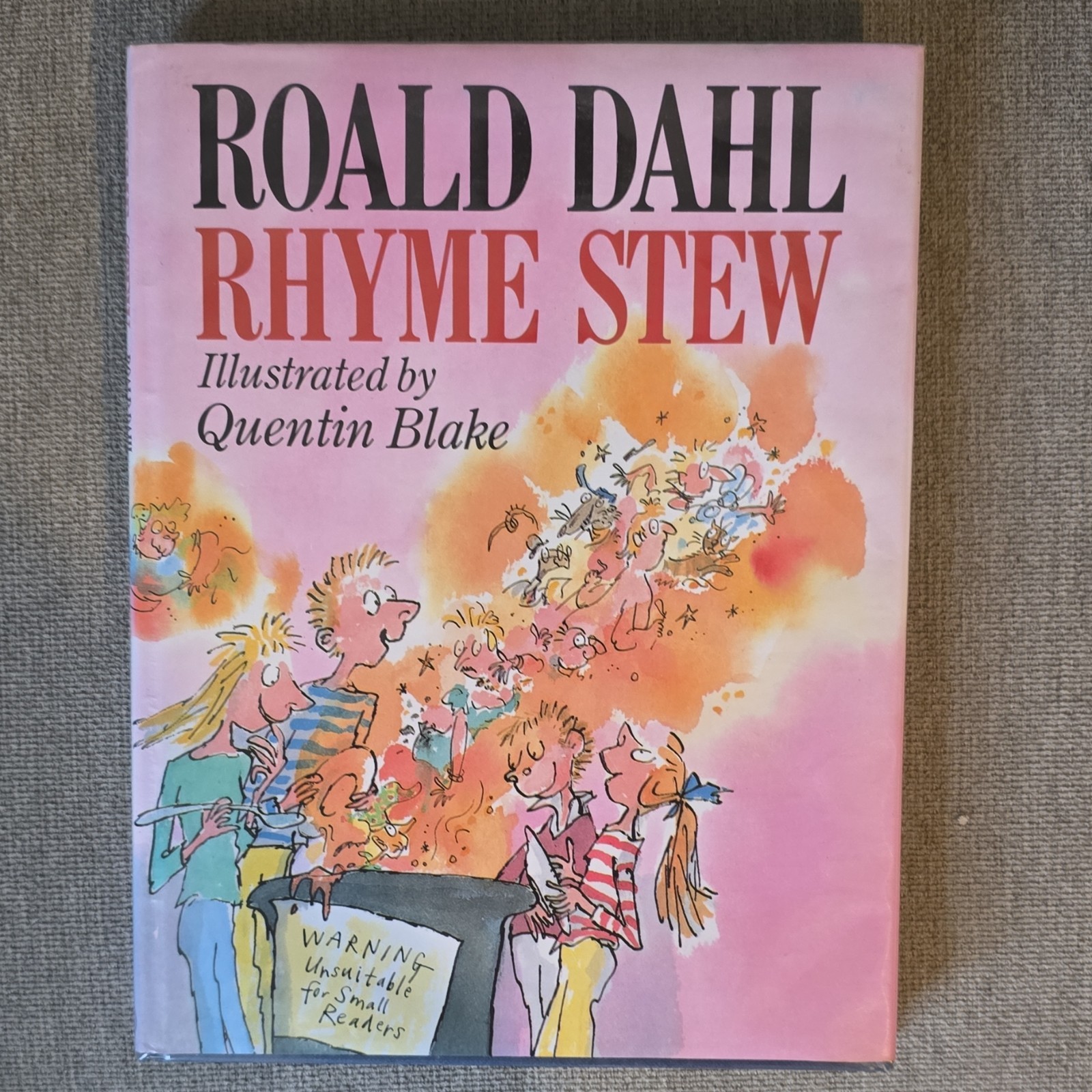 Rhyme Stew Roald Dahl Hardcover First Edition 1989 Jonathan Cape Illustrated Qu…