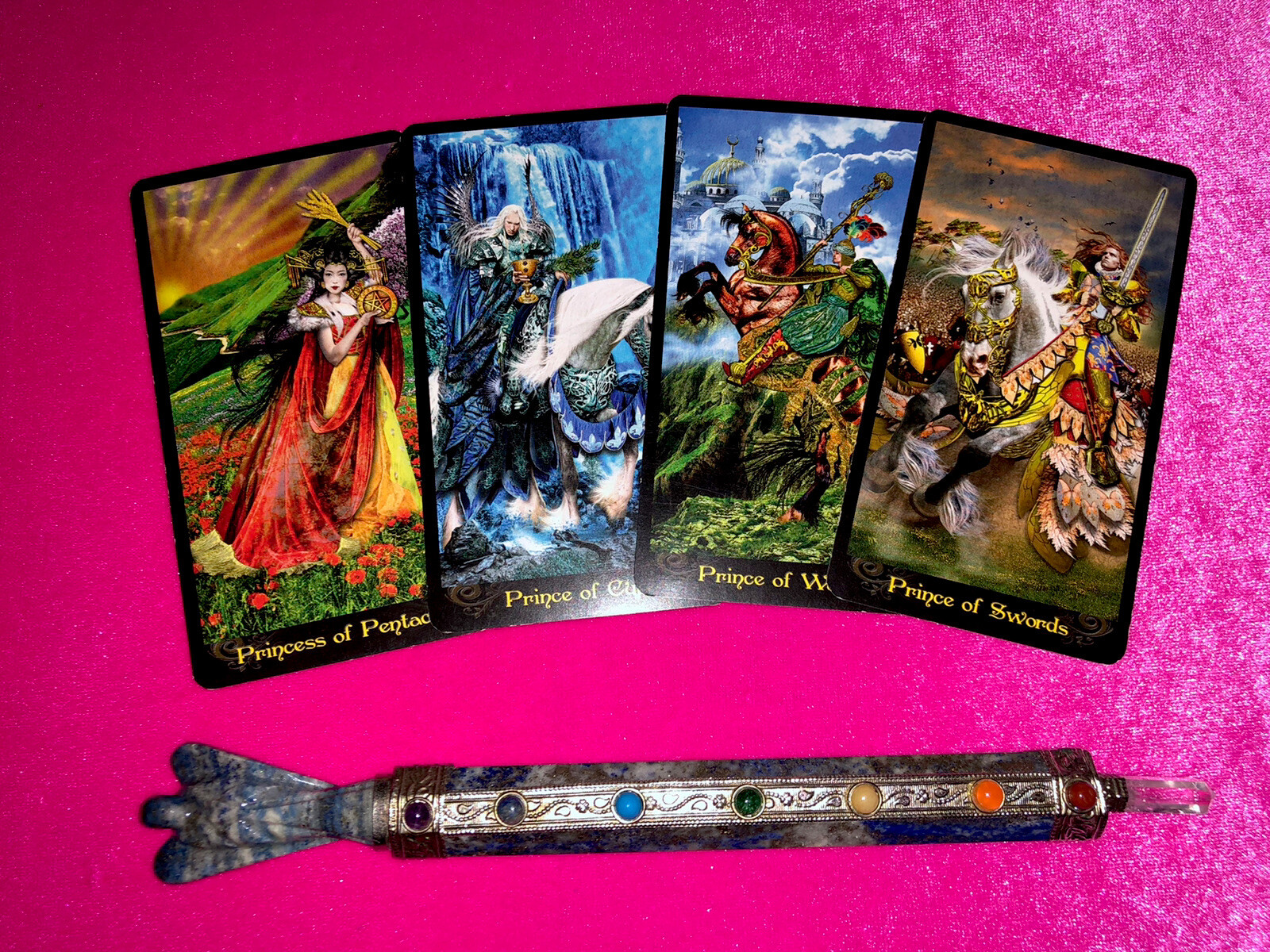 Tarot Illuminati Deck by Erik C. Dunne and Kim Huggens (2017, Cards,Flash Cards)