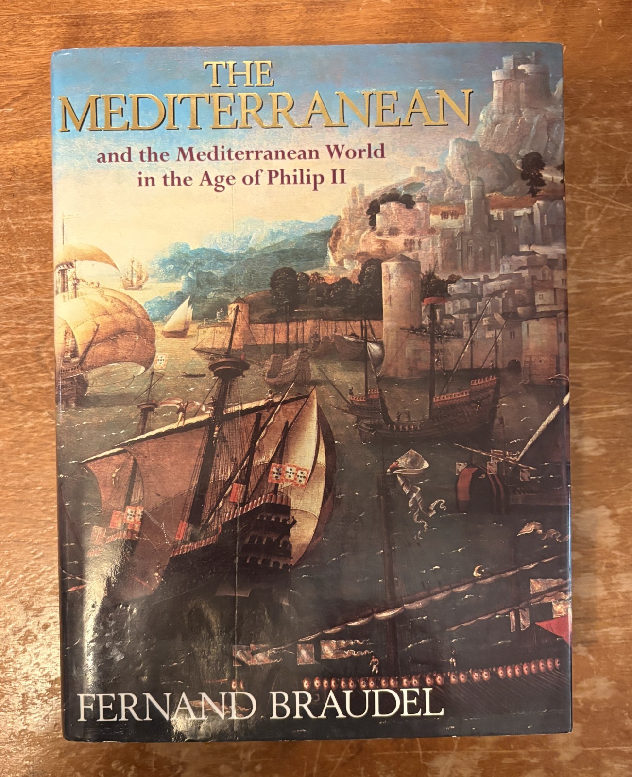 Mediterranean & Mediterranean World Age Philip II Fernand Braudel HC 1992