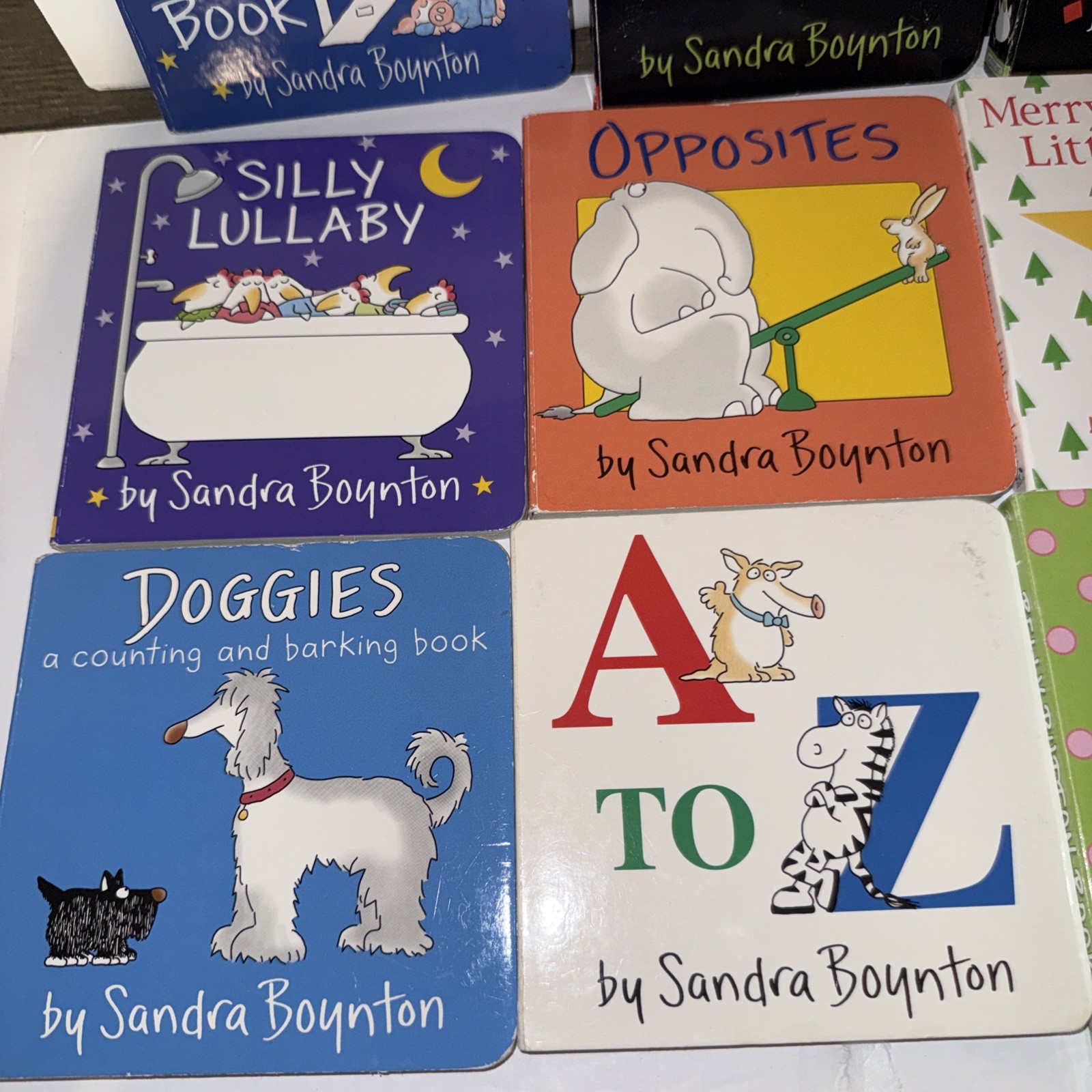 Lot 12 Baby Board Books by SANDRA BOYNTON Like New
