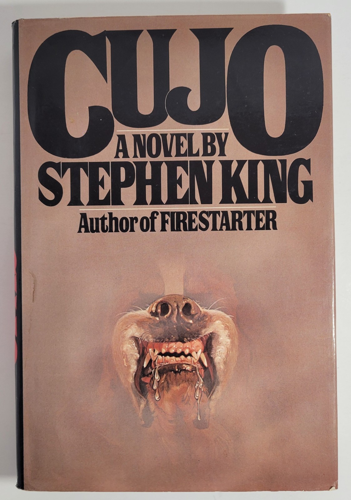 CUJO – Stephen King 1st Edition 1st Print 1981 Viking HC DJ $13.95 Unclipped