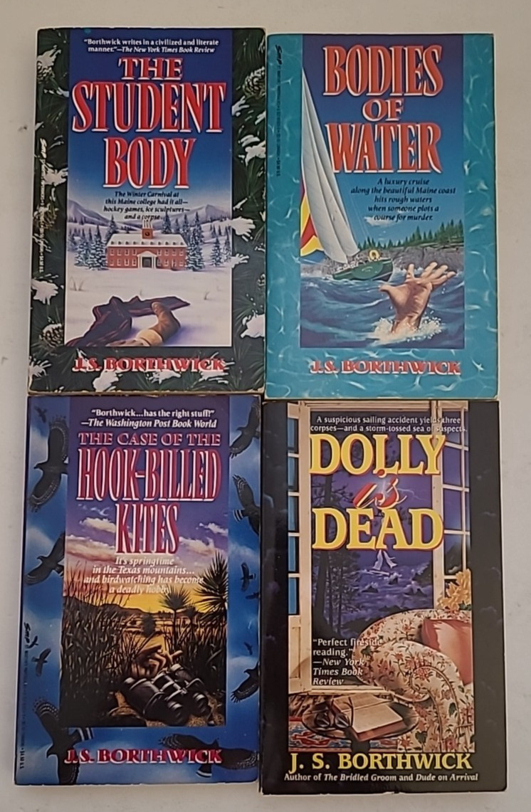 J.S. Borthwick Mystery Lot (4) Sarah Deane Series – The Student Body & More PB