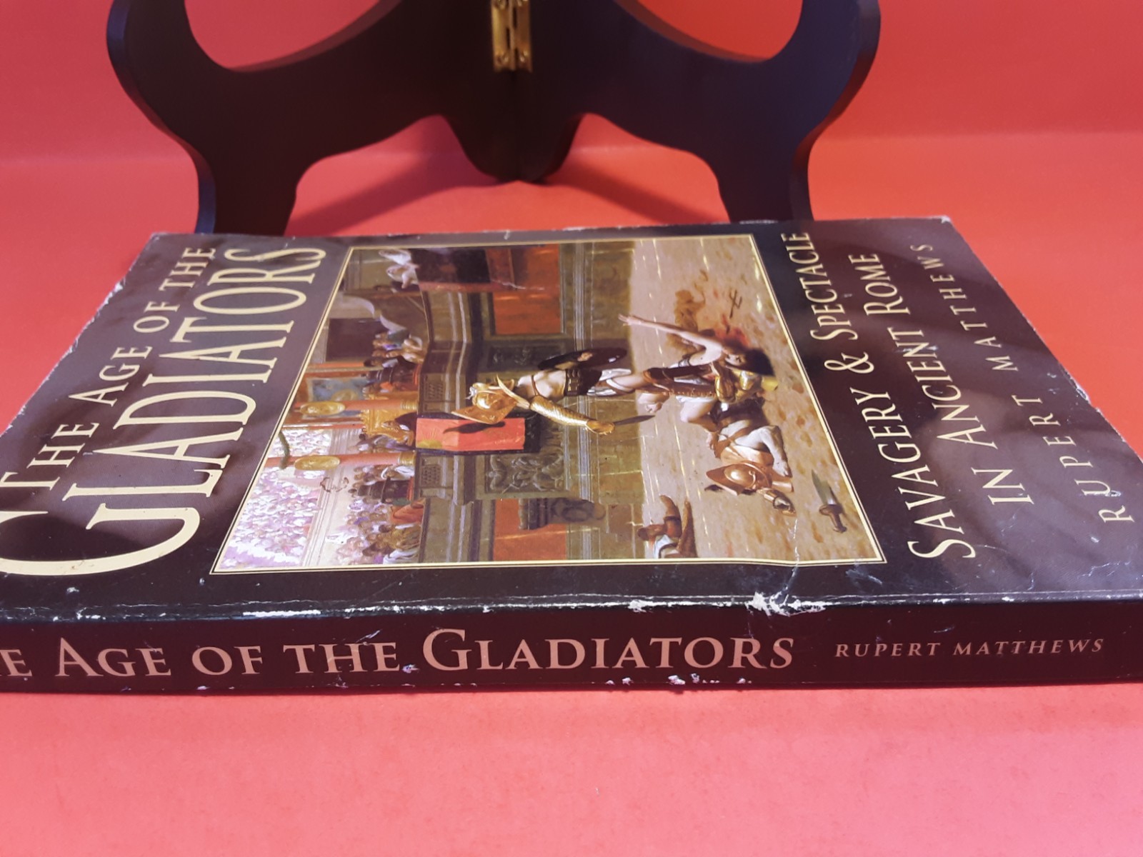 The Age Of Gladiators Rupert Matthews 2003 Softcover VG History Capella Books