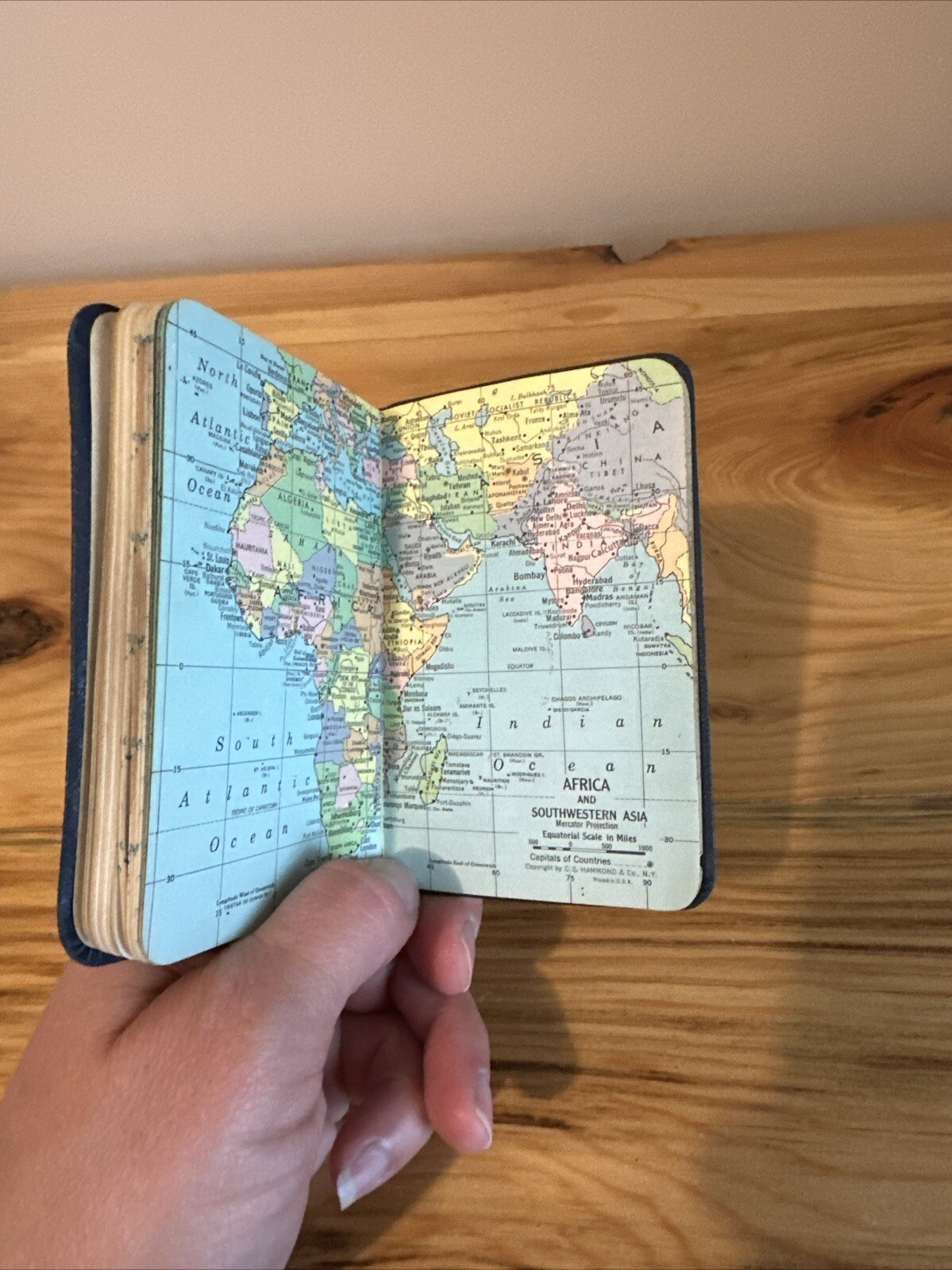 General Electric Diary 1967Information Booklet Maps Charts. Pocket Size