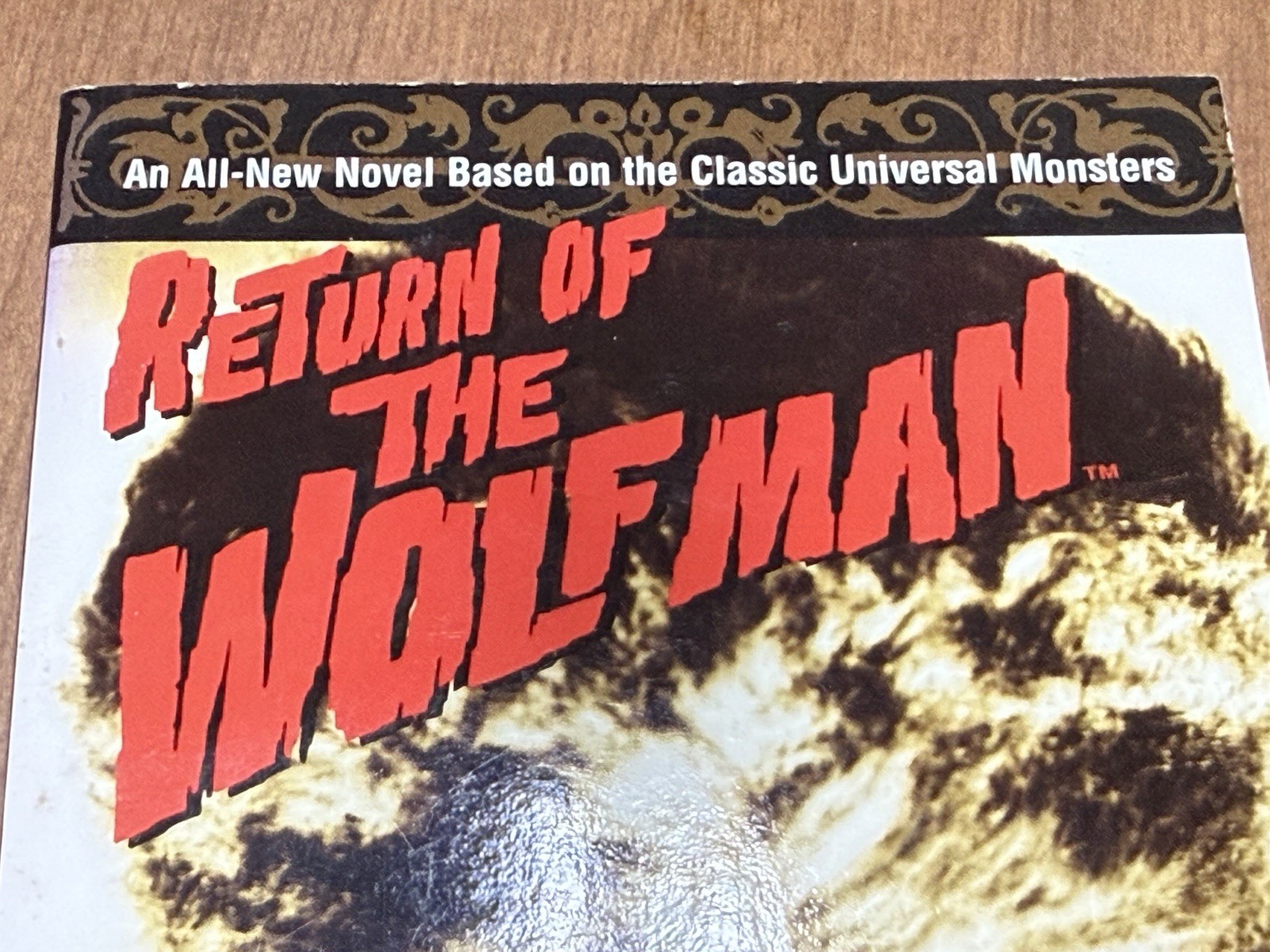 Return of the Wolf Man Jeff Rovin Universal Studios Monsters 1st Print Horror
