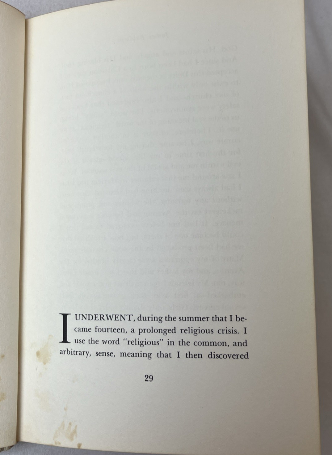 The Fire Next Time by James Baldwin 1963 The Dial Press HC No DJ