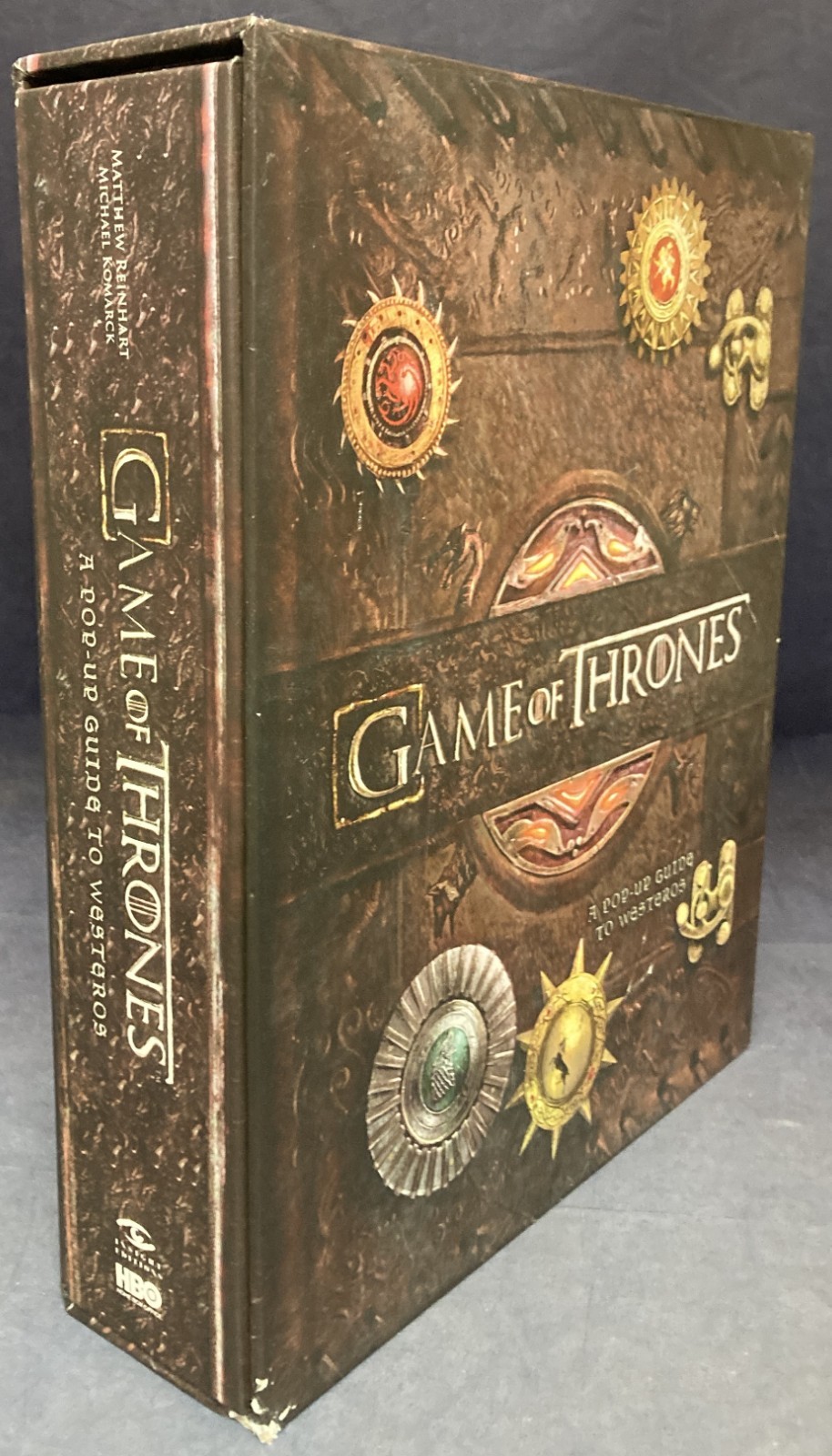 Game of Thrones: A Pop-Up Guide to Westeros, Matthew Reinhart, 2014,HB,G, 260204