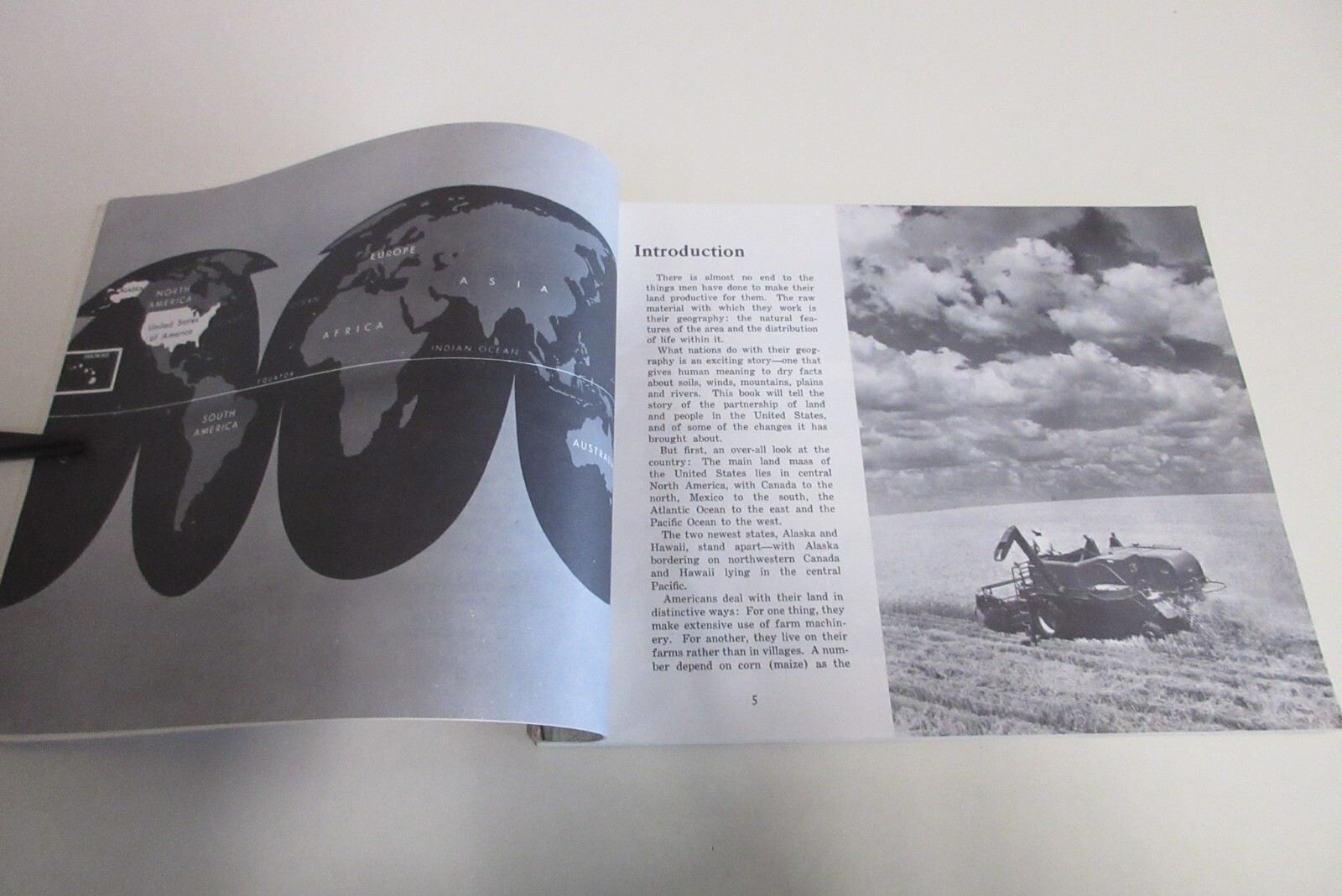 USA: Its Geography and Growth – United States Info. Service – 127 Pages – 1970s