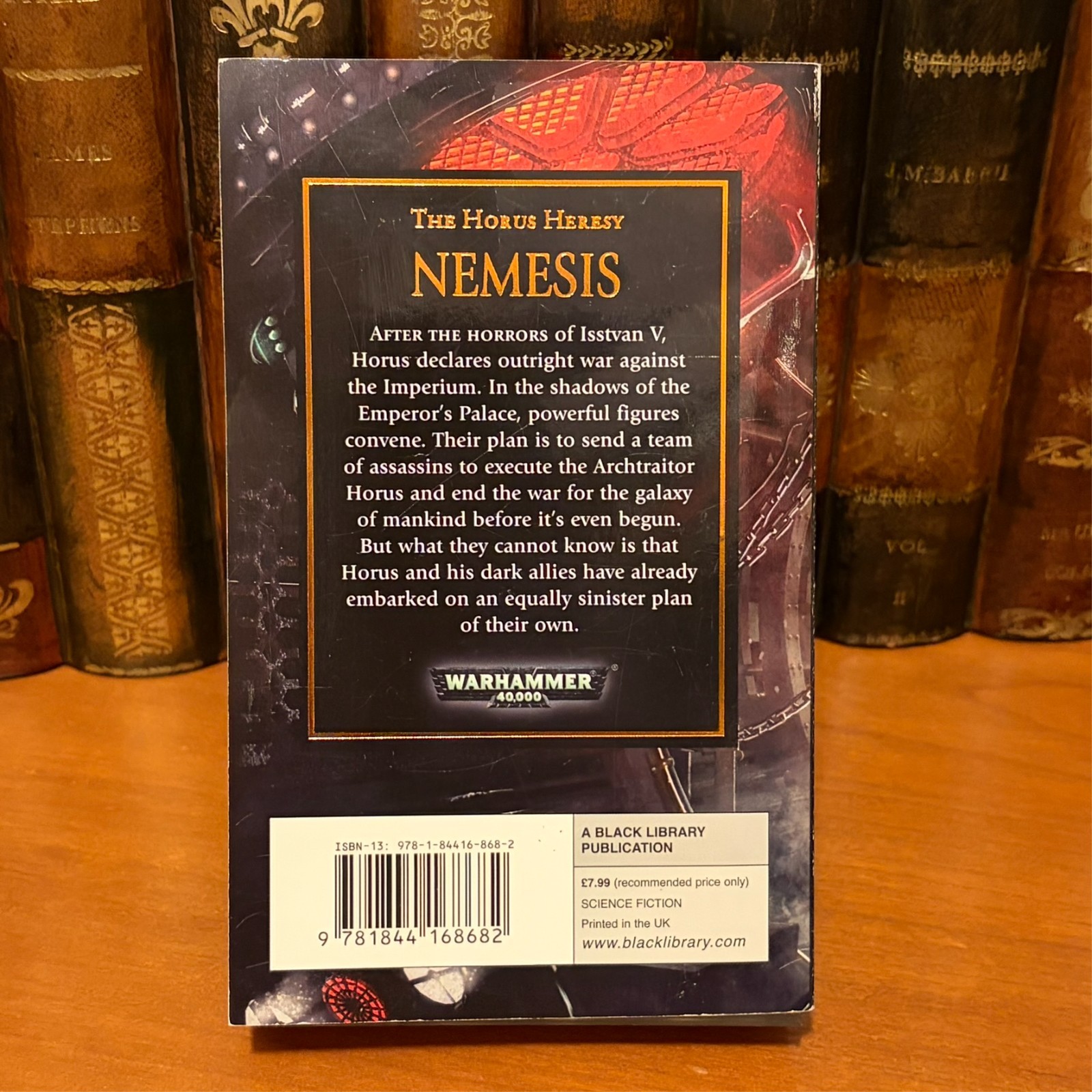 Warhammer 40k Horus Heresy: Nemesis by James Swallow, Black Library OOP MMPB