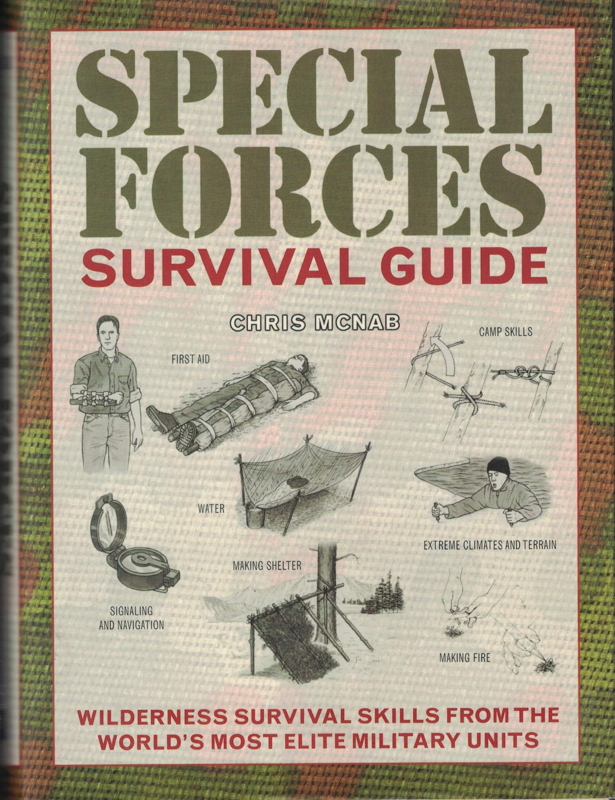 Special Forces Survival Guide – hardcover Chris McNab