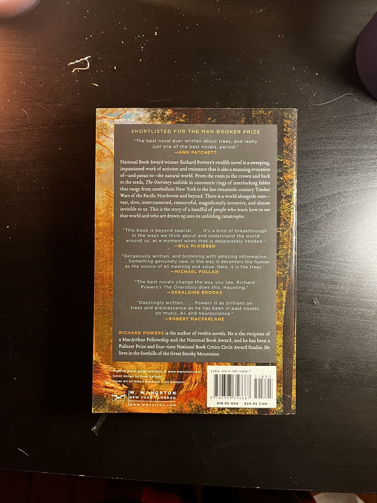 The Overstory by Richard Powers (2019, Trade Paperback) Great Condition!