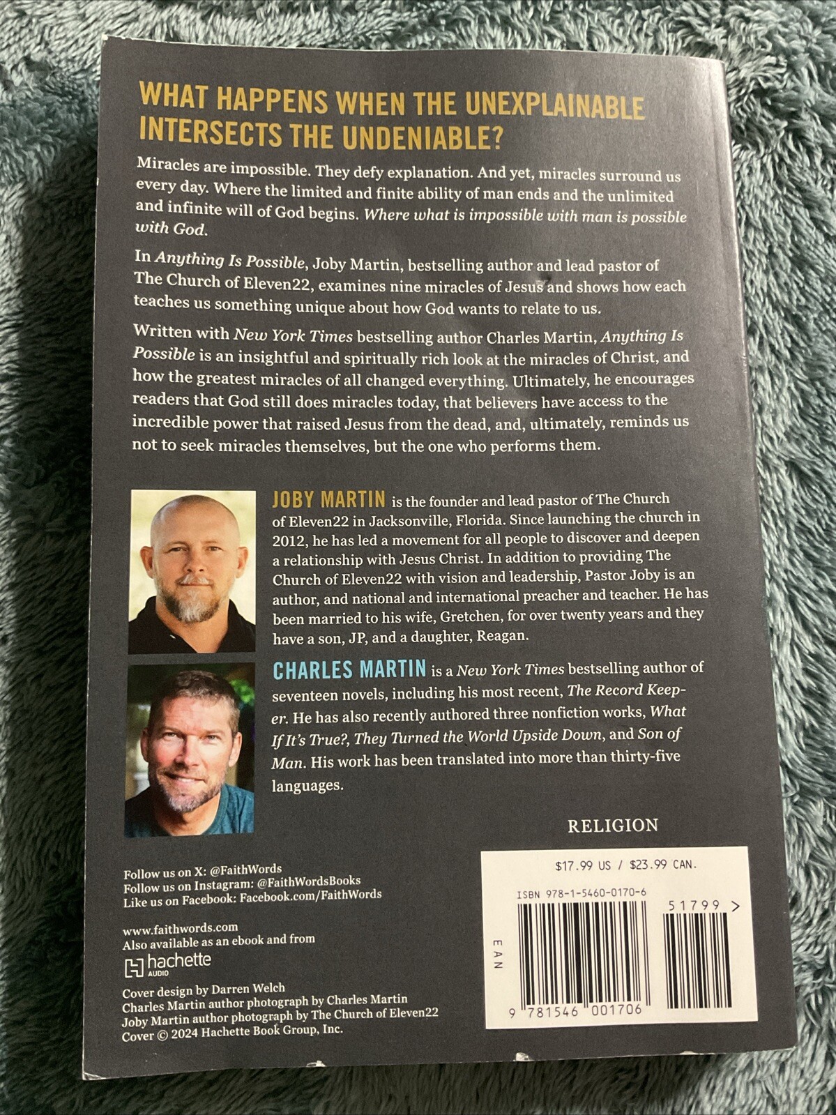 Anything Is Possible: How Nine Miracles of Jesus Reveal Gods Love – GOOD