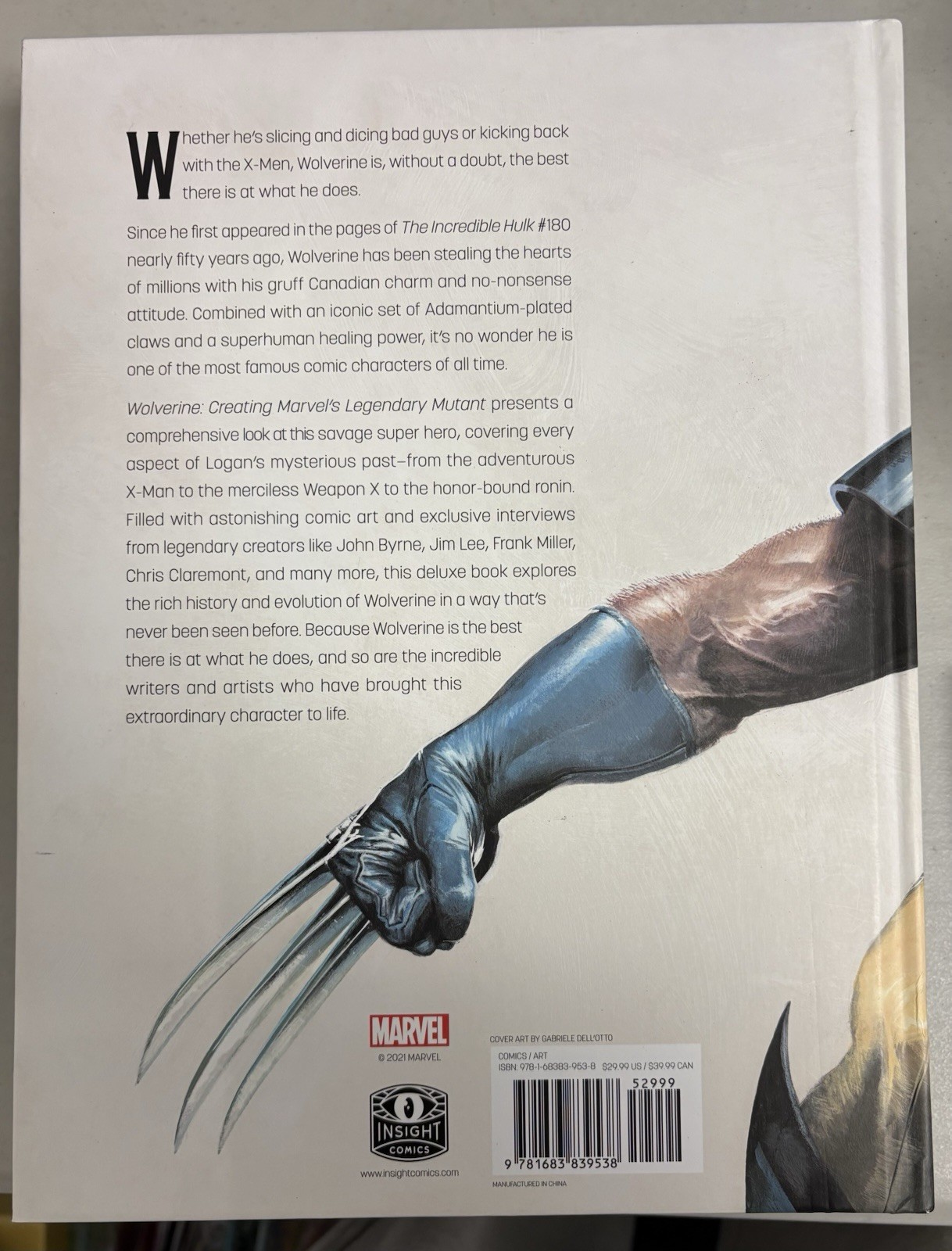 Wolverine: Creating Marvel’s Legendary Mutant Hardcover Edition | Marvel 2021