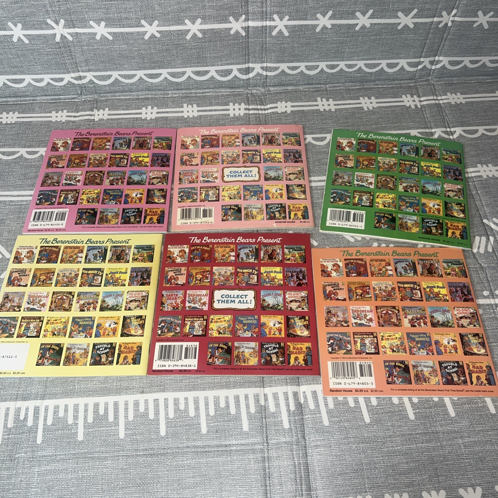 Huge Vintage Lot of 23 Berenstain Bears Books Picture Book Homeschool Morals