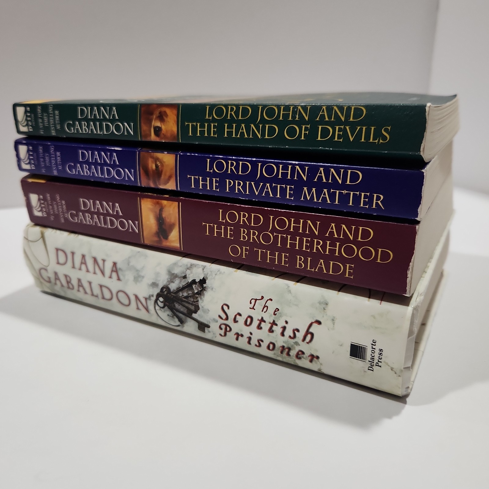 Diana Gabaldon Lord John Series 4 Book Lot VGC