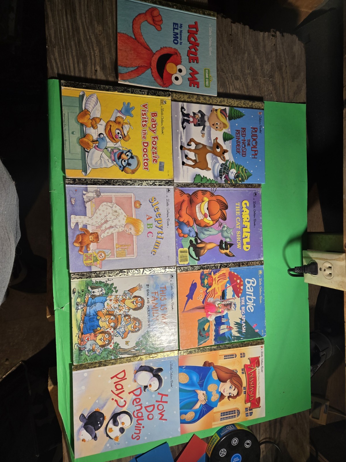 Little Golden Books Lot Of 9